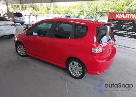 2008 Honda Fit Sport from USA, damaged, VIN JHMGD38648S073691
